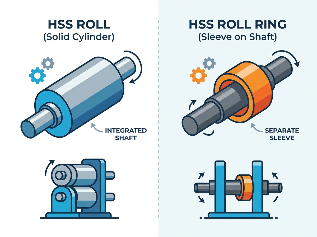 HSS Roll vs Roll Ring Structural Comparison
